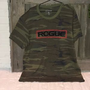 Men’s Rogue Camo Workout Shirt. Never worn, excellent condition